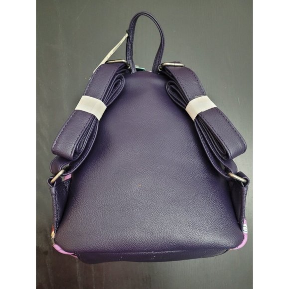 Loungefly Nightmare Before Christmas Mini Backpack Jack Sally Candy Purple Bag - Picture 4 of 5